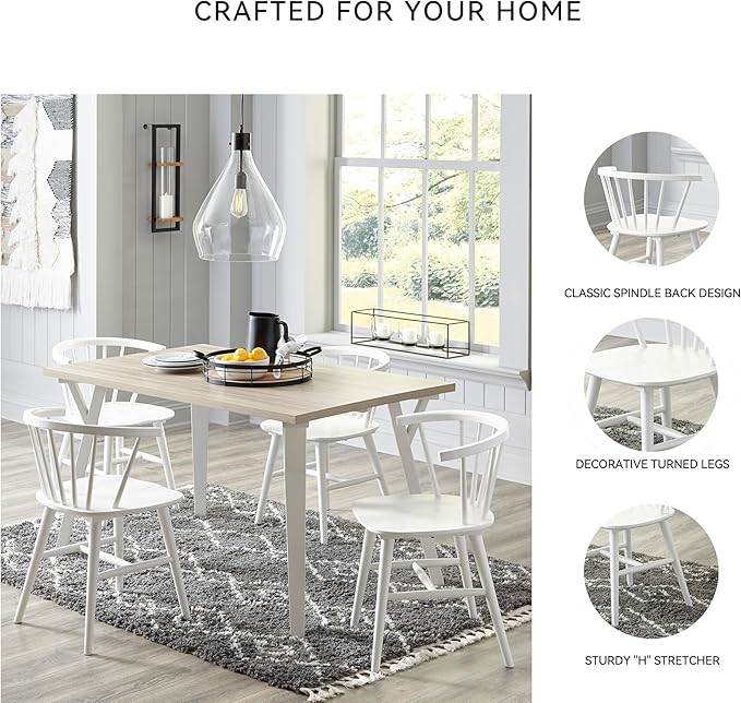 Signature Design by Ashley Grannen Modern 18" Spindle Back Dining Chair - Image 5