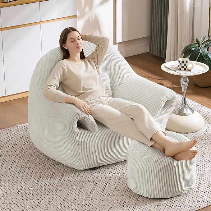 DAICO Bean Bag Chairs for Adults Beanbag Sofa by DAICO