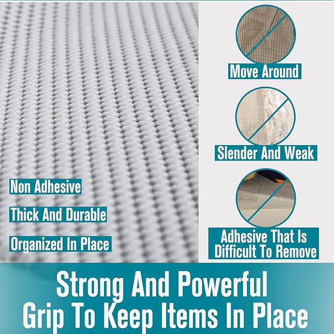 Shelf Drawer Liner Non-Adhesive Non Slip Durable - Image 7