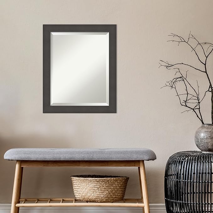 Amanti Art Silver Bathroom Mirror - Image 5