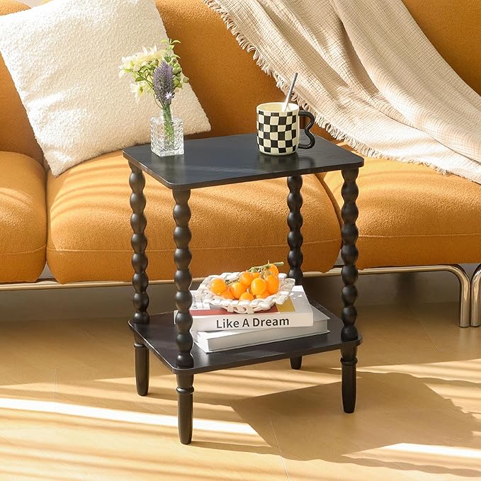 End Tables Set of 2, Small Side Table - Image 7