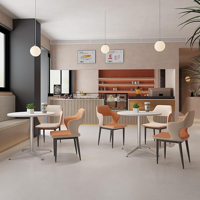 Round Office Table Conference Table Small Dining Table Coffee Meeting Table - Image 7