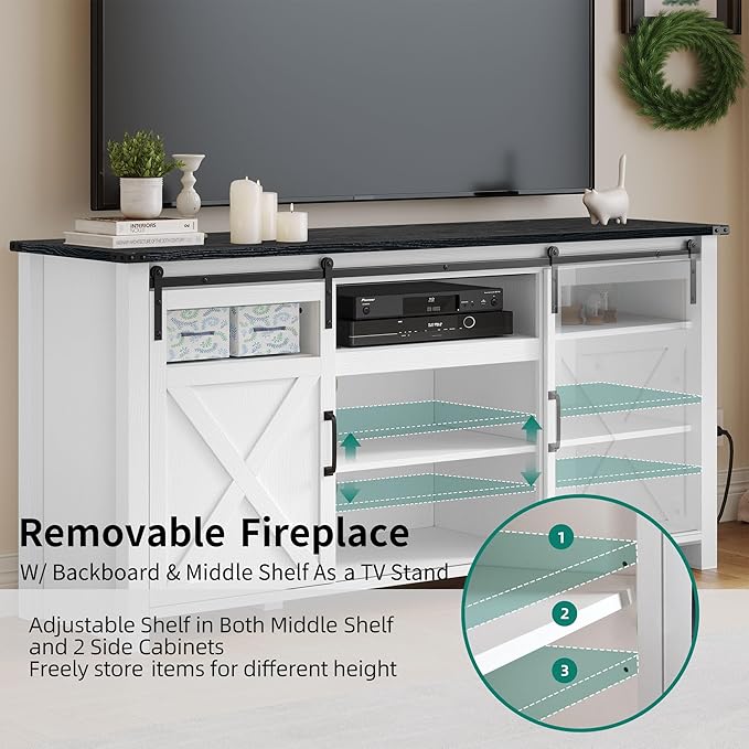 YITAHOME TV Stand for 75 Inch TV - Image 5