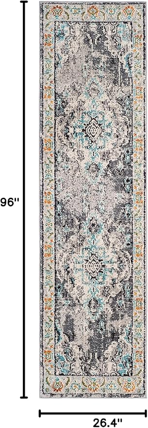 SAFAVIEH Monaco Collection Runner Rug - Image 2