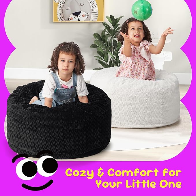 Hobestluk Bean Bag Chairs 2.5FT Bean Bag Chair - Image 6
