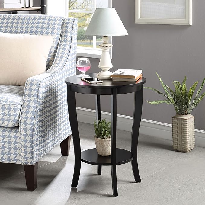 Convenience Concepts American Heritage Round End Table - Image 2