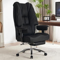 Big and Tall Office Chair 400lbs Wide Seat, Leather High Back Executive Office by EXCEBETOFFICECHAIR