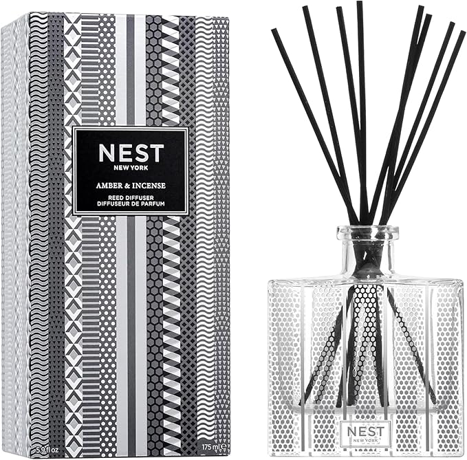 NEST New York Reed Diffuser, Amber & Incense by NESTNewYork