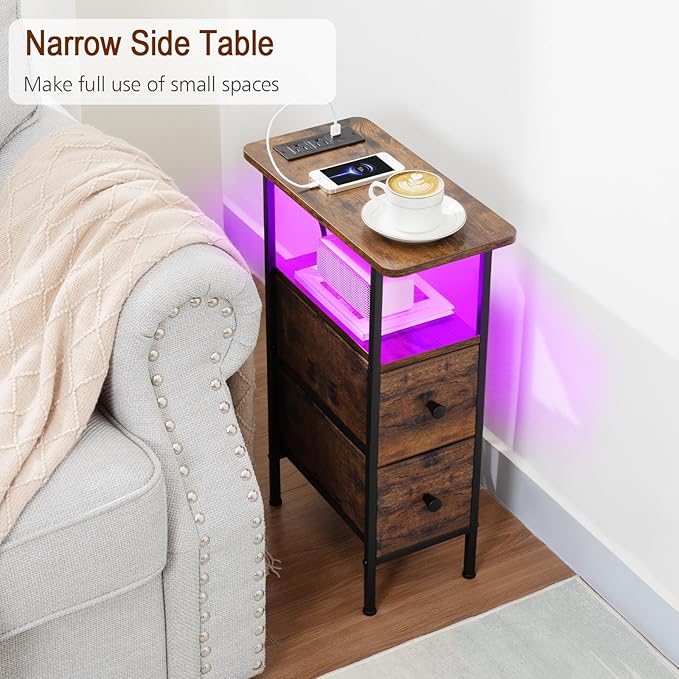 Narrow End Table Living Room - Image 4