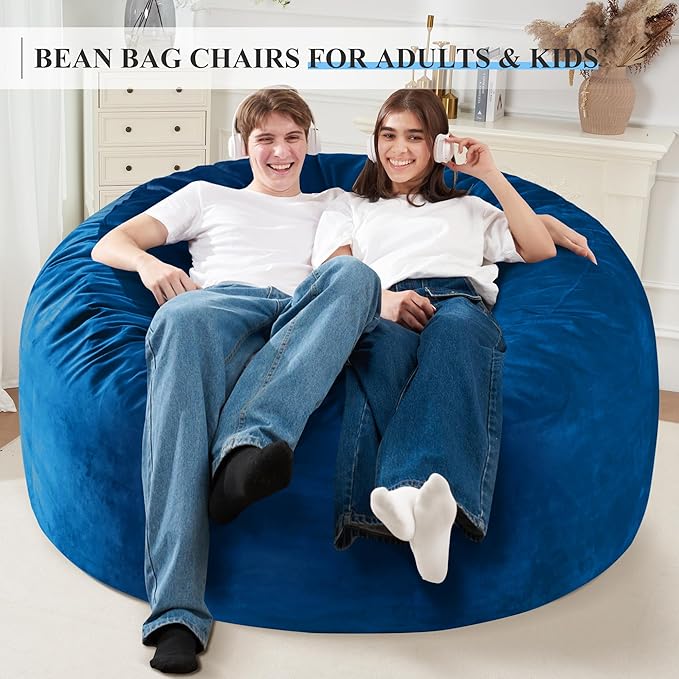 Homguava 5FT Bean Bag Chair Giant BeanBag - Image 3
