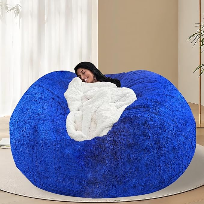BCU Oversized Bean Bag Cover Comfy Beanbag Chair by BCU