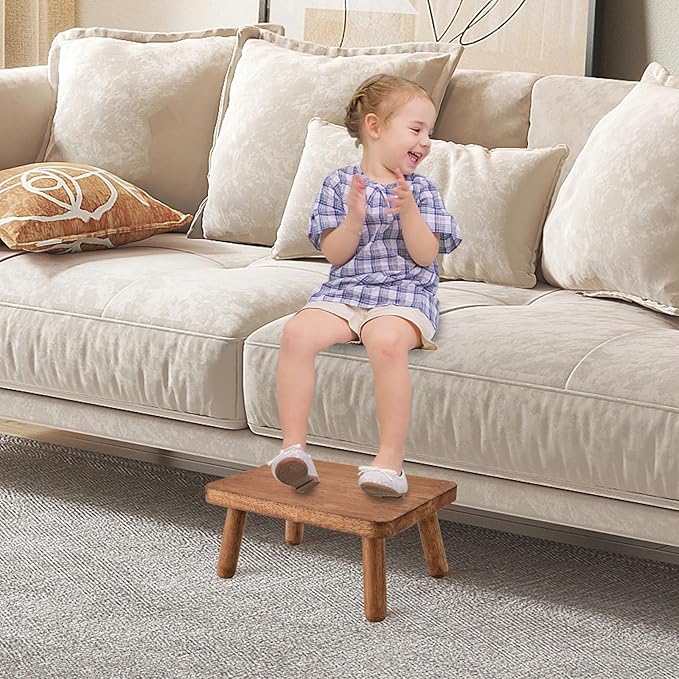 Wooden Step Stool Anti-Slip Step Stools - Image 6