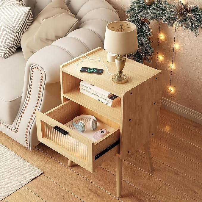 Mid Century Modern Nightstand - Image 7