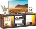 WLIVE LED TV Stand for 65 Inch TV, Modern Entertainment Center by WLIVE
