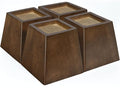 Sopicoz Wooden Furniture Risers Tapered Bed Risers by Sopicoz