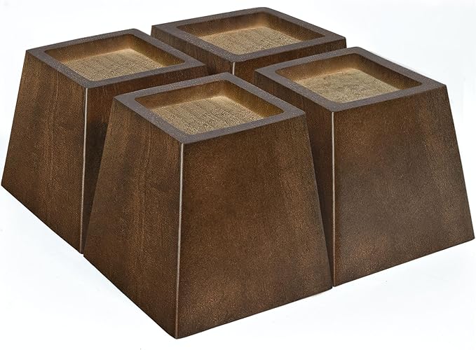 Sopicoz Wooden Furniture Risers Tapered Bed Risers by Sopicoz