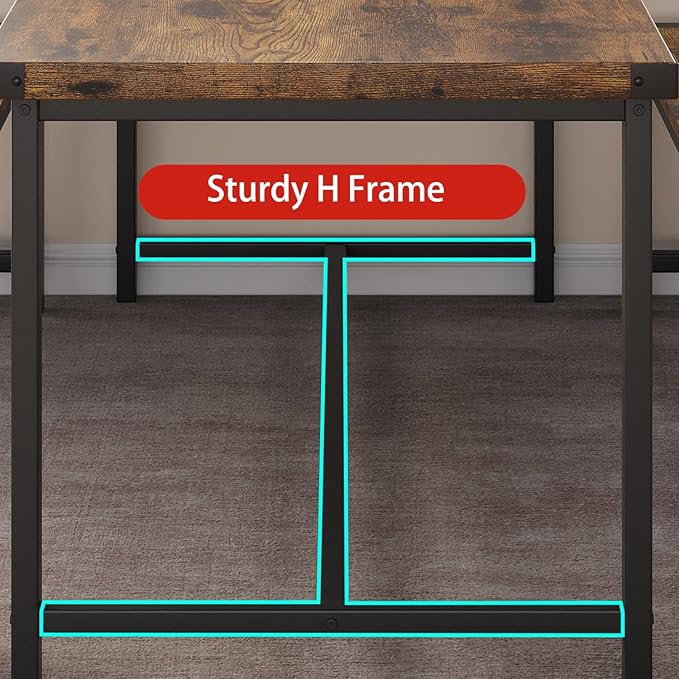 Garvee Dining Table Set for 4, Kitchen Table - Image 6