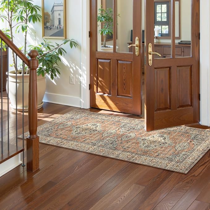 Lahome Oriental Washable Rug Runners - Image 2