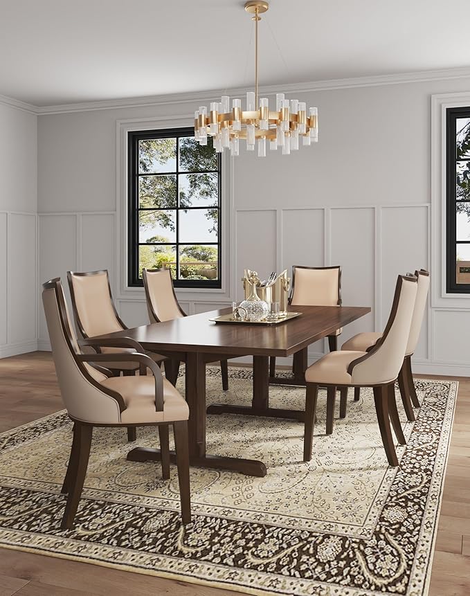 Manhattan Comfort Grand Faux Leather Dining Chair - Image 3