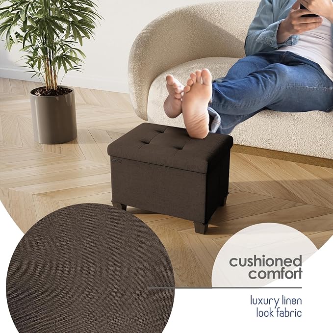 STORAGEBUD Storage Ottoman Cube - Image 7