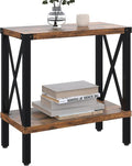 Narrow End Table, Large Sofa Side Table, Farmhouse Nightstand by MMEOLUOOK