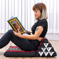 Leewadee 1-Fold Mat with Triangle Cushion – Comfortable TV Pillow, Foldable by Leewadee