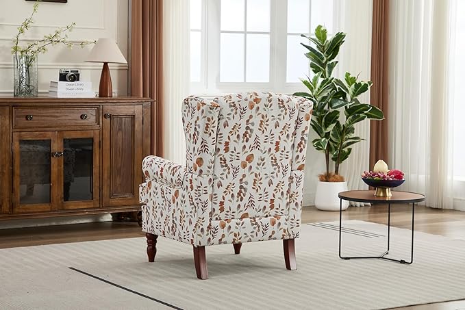 Ball & Cast Modern Accent Chair, Comfy Upholstered Armchair - Image 7