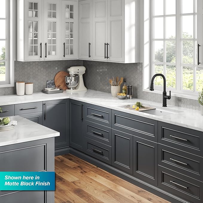 KRAUS Allyn Industrial Pull-Down Single Handle Kitchen Faucet in Spot-Free - Image 15