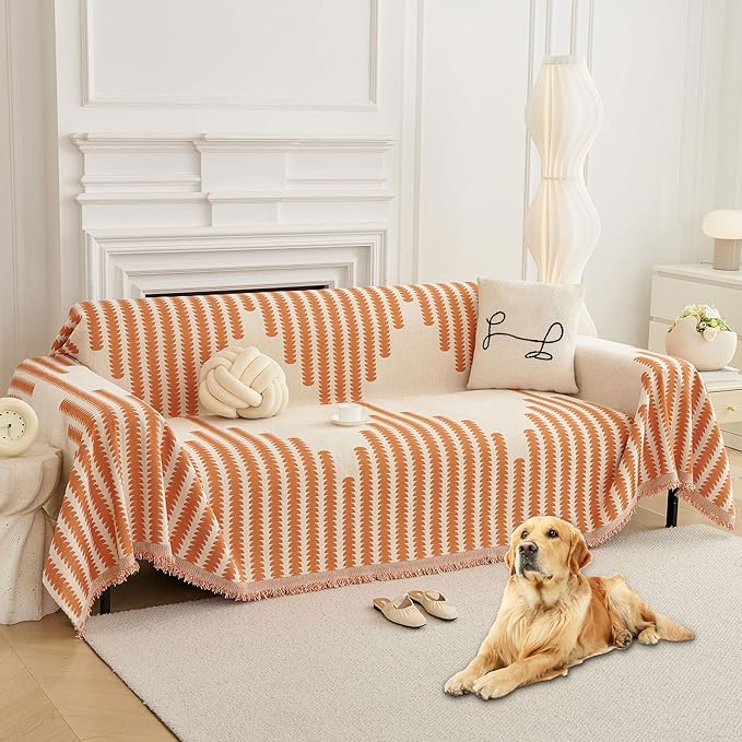 HAOMAIJIA Boho Sofa Covers Couch Covers by HAOMAIJIA