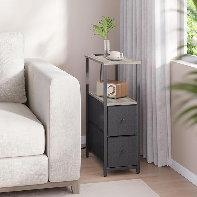 TUTOTAK Small Narrow End Table - Image 6