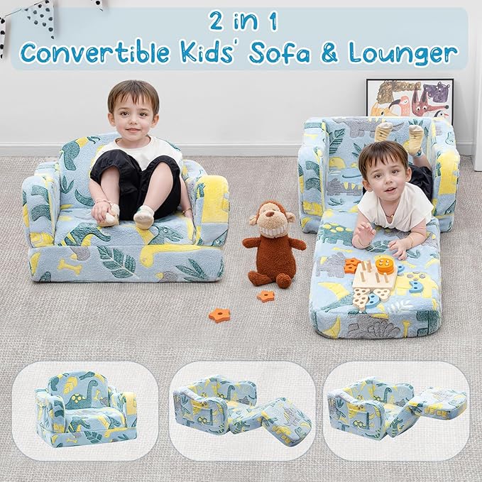 Comfy Toddler Chair and Couch for Kids - Image 3