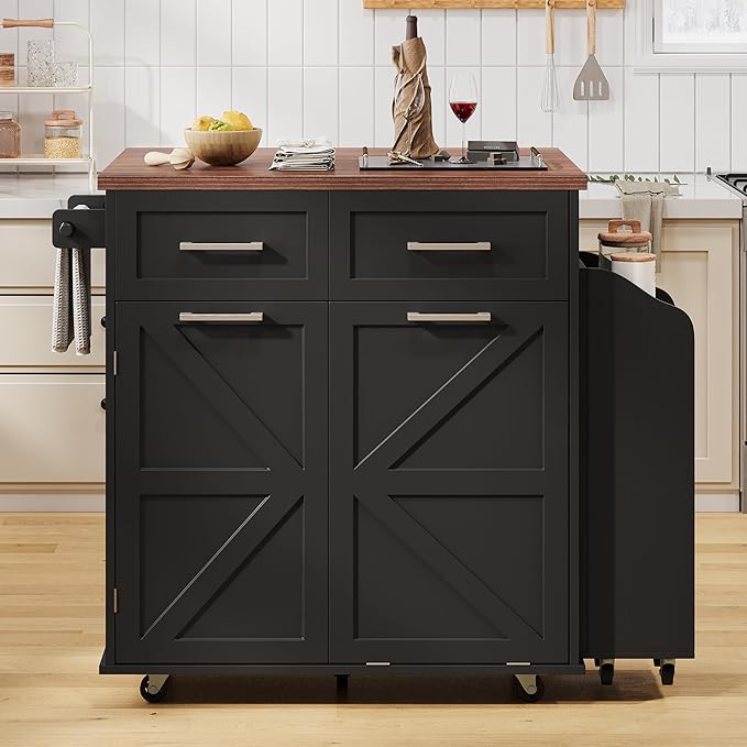 Ball & Cast Farmhouse Kitchen Island - Image 5
