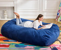 Hobestluk 6FT Bean Bag Chair Large Beanbag Lounger by YourHomeDeservesMore