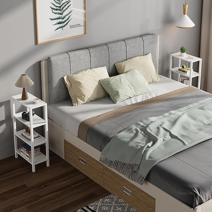 TUTOTAK Small Side Table, Narrow End Table, Skinny Sofa Table, Slim Nightstand - Image 7