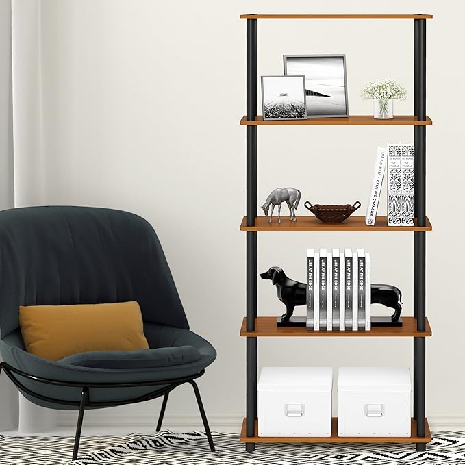 Furinno Turn-N-Tube 5-Tier Multipurpose Shelf / Display Rack / Storage Shelf / - Image 2