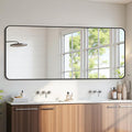 Bathroom Mirror 72" x 30", Large Rectangle Wall Mirror, Entryway Decor by Unknown