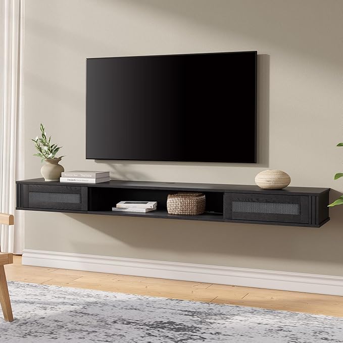 WAMPAT Floating TV Stand Shelf - Image 9