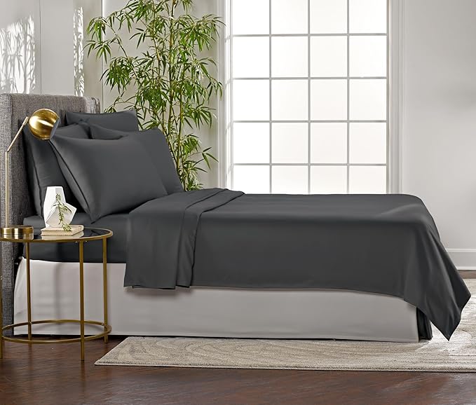 Twin Sheets by Pure Bamboo, Genuine 100% Organic Viscose Derived from Bamboo - Image 4