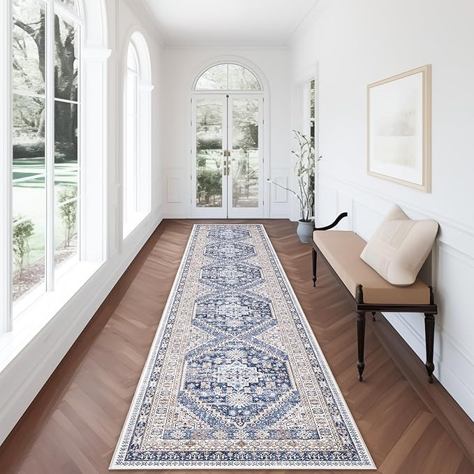zesthome Washable Runner Rug 2.5x12 by Zesthome
