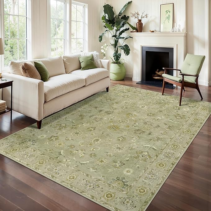 Tangsoo 5x7 Area Rug Washable Rugs - Image 7