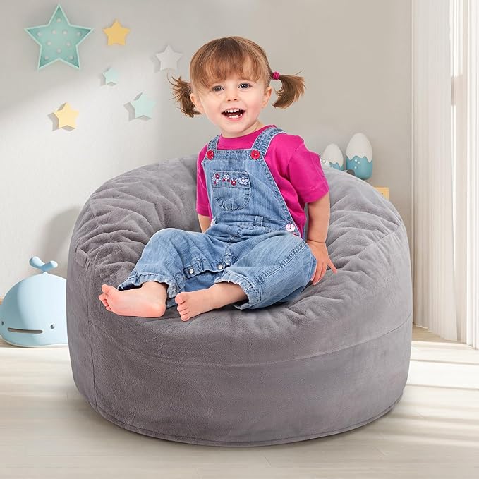 Hobestluk Bean Bag Chairs 2.5FT Bean Bag Chair by YourHomeDeservesMore