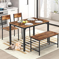 SogesHome Kitchen Table Set for 4, Compact Dining Table Chair Set by SogesHome