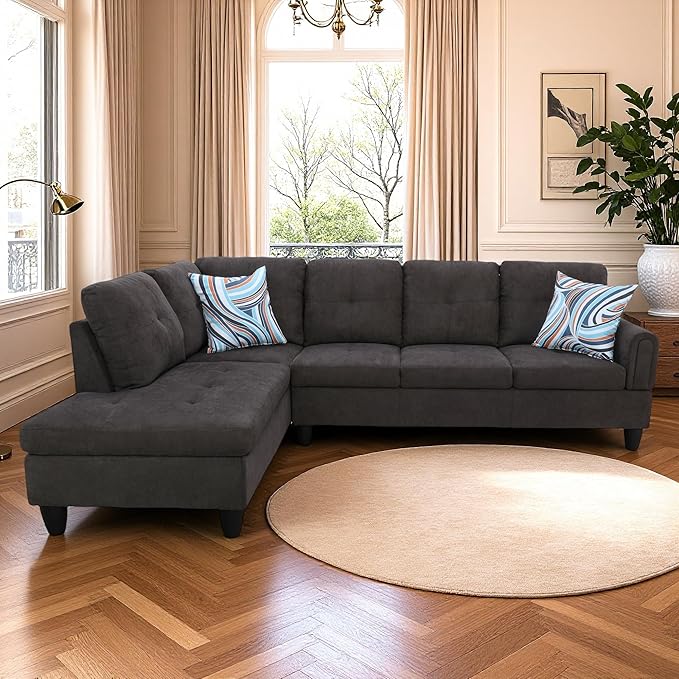 L Shaped Couch Sectional Couches - Image 3