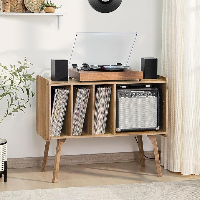 Lerliuo Record Player Stand - Image 4