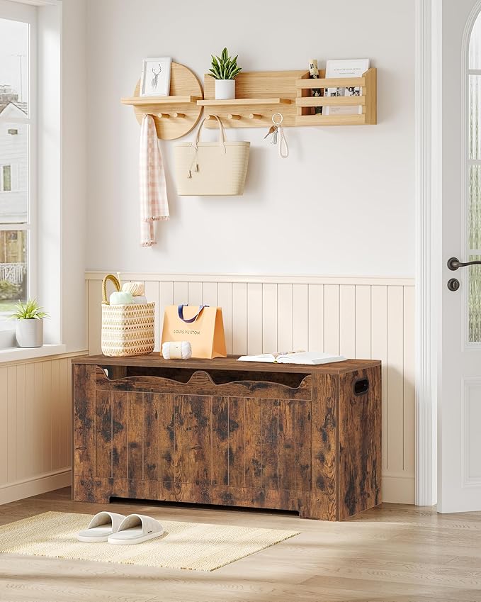 39.4" Storage Chest, Storage Bench Trunk - Image 4
