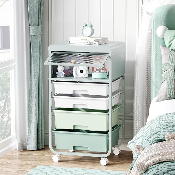 Utility-Rolling-Storage-Drawer-Craft-Cart-Organizers - Image 8