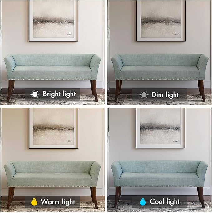 Madison Park Accent Bench for Living Room, Upholstered - Image 9