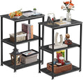 VECELO Tall End Side Table by VECELO