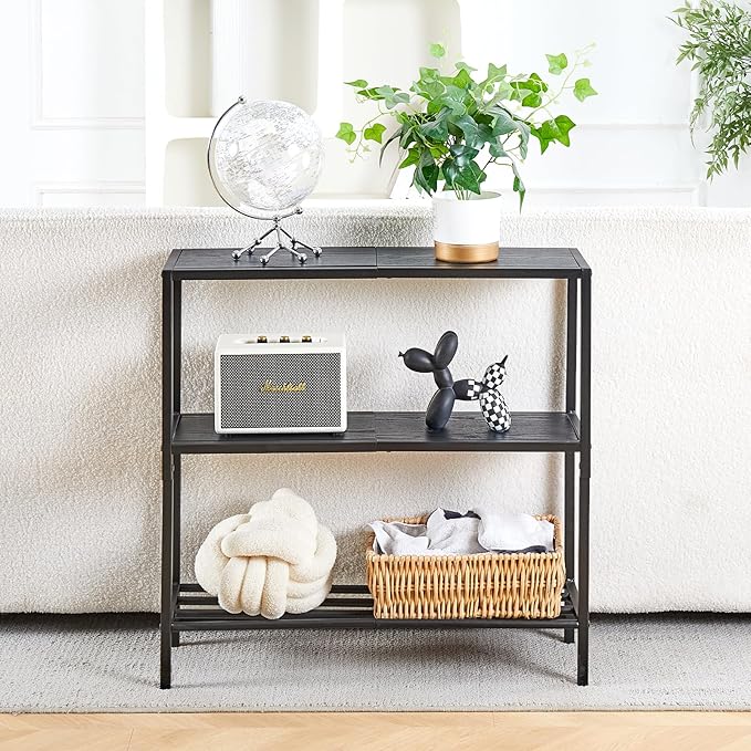 Wimarsbon 29.5" Narrow Console Table, 3-Tier Entryway Tables, Thin Sofa Table - Image 2