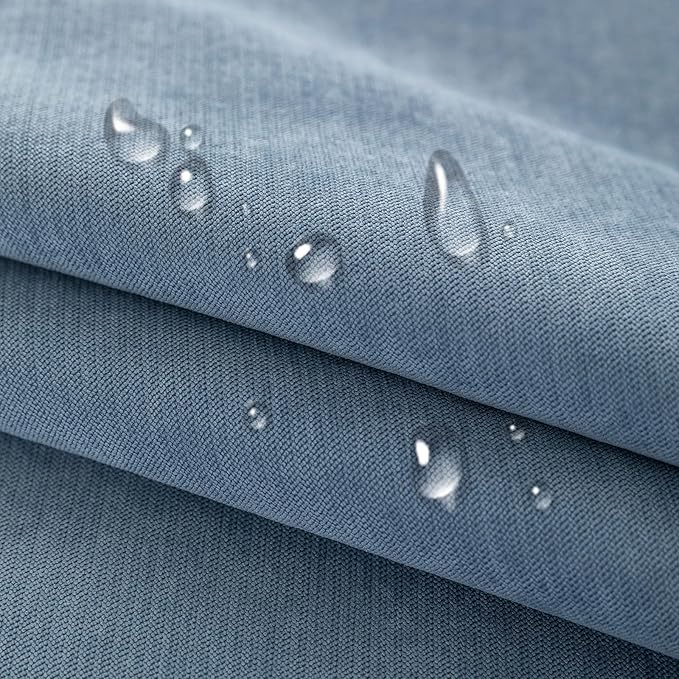 STACYPIK Blue Waterproof Sofa Cover, Anti-Slip Couch Covers - Image 3